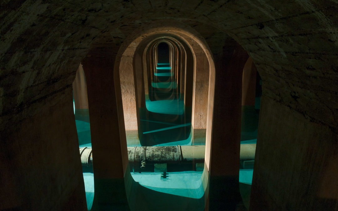 Réservoir de Montsouris :  la cathédrale d’eau souterraine de Paris