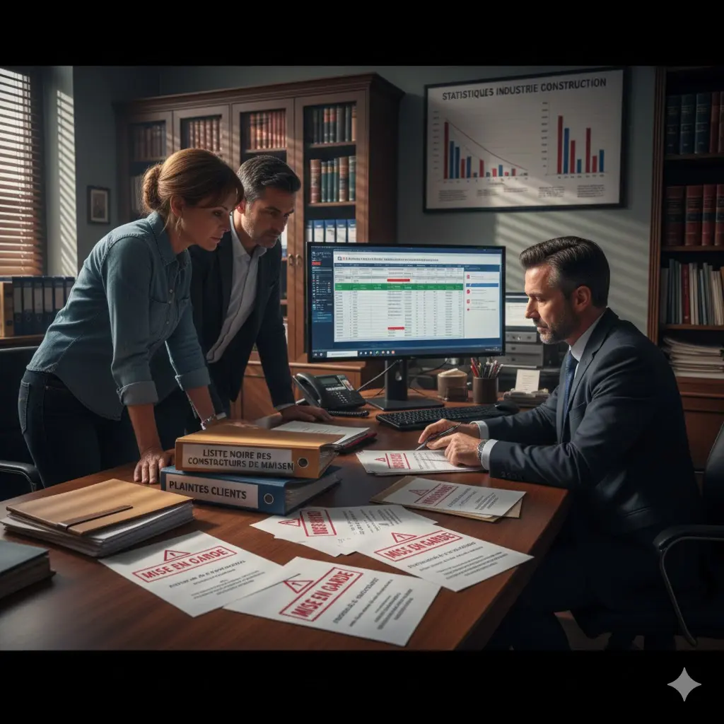 liste noire des constructeurs de maison