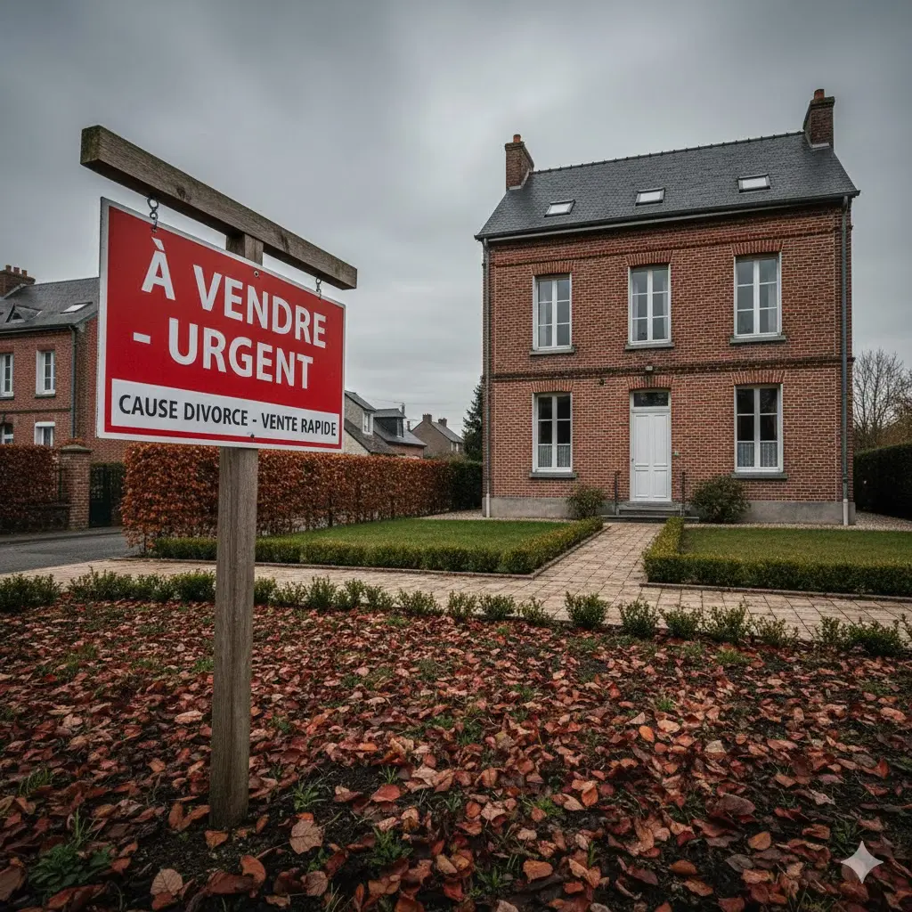 maison à vendre cause divorce urgent nord