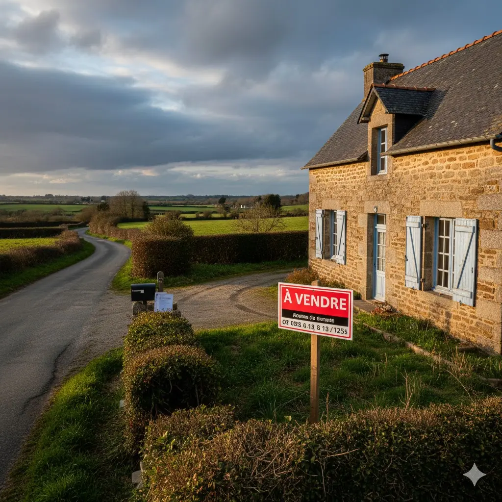 maison à vendre cause divorce urgent morbihan