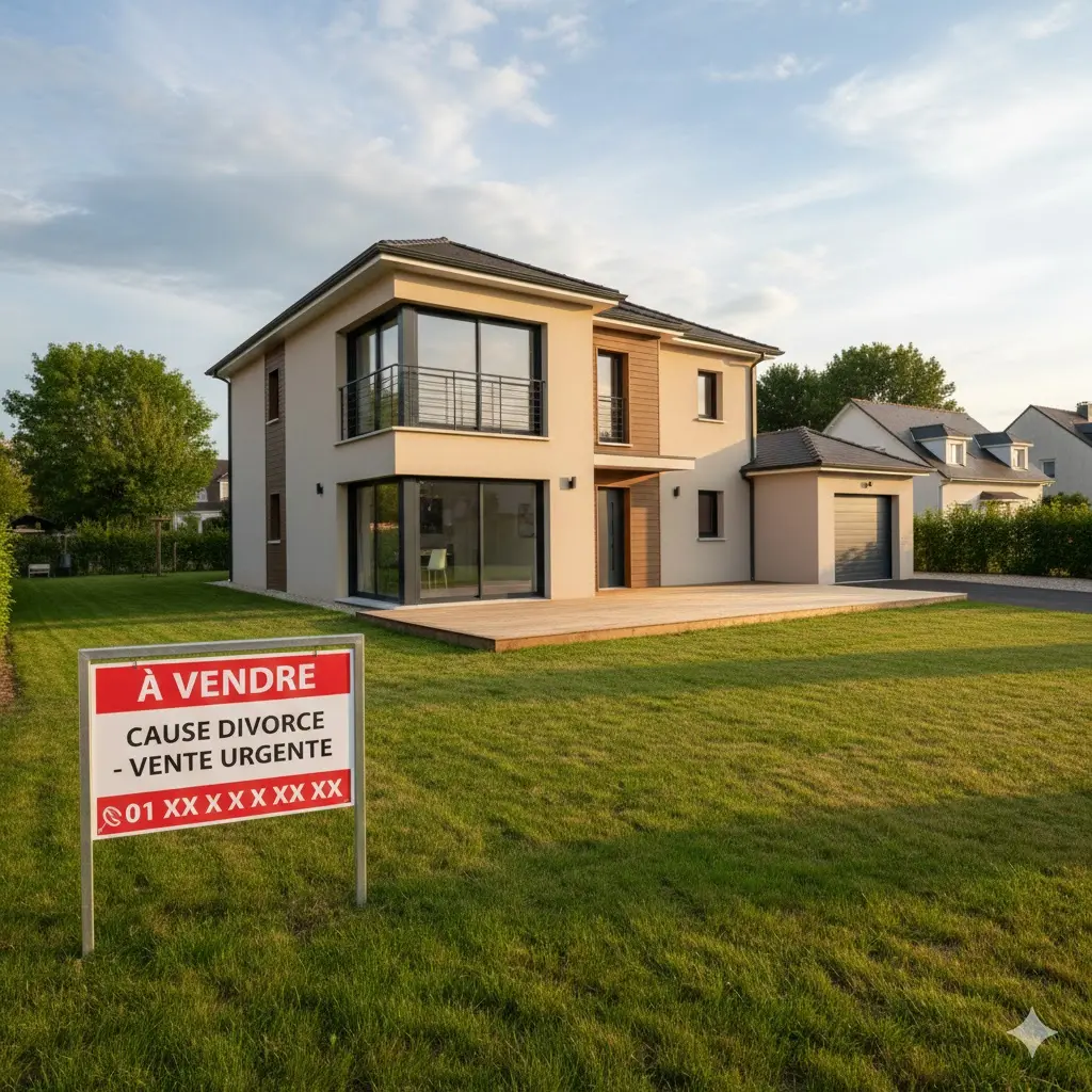 maison à vendre cause divorce urgent 77
